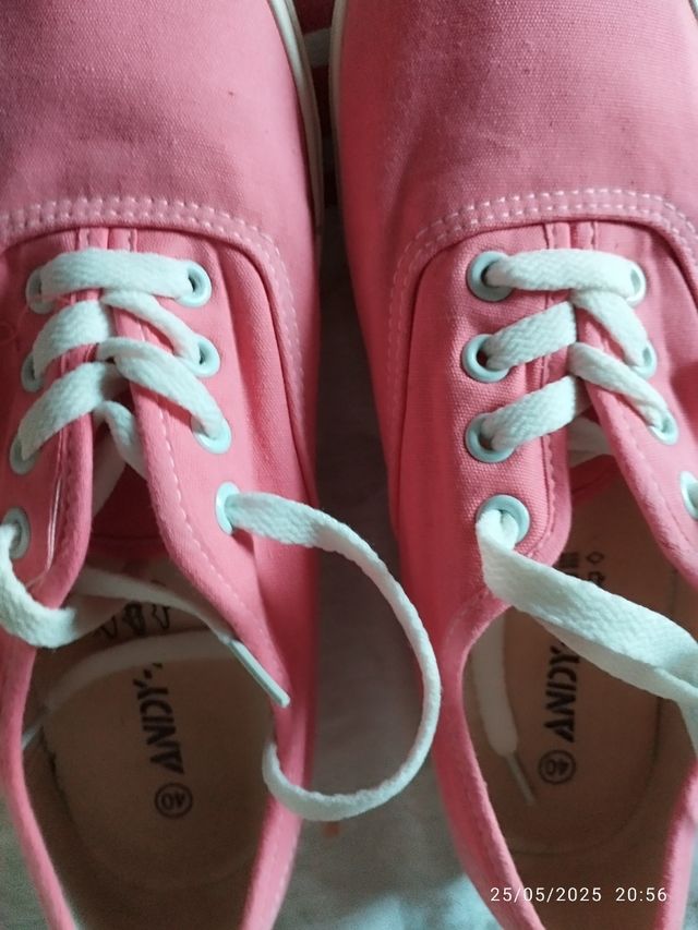 Zapatillas ANDY'Z rosa - talla 40