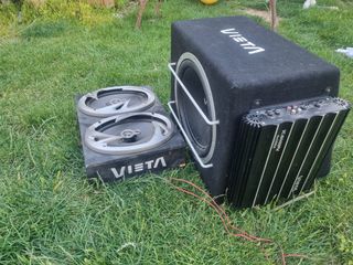 Equipo música Vieta: Subwoofer, Amplificador y alt