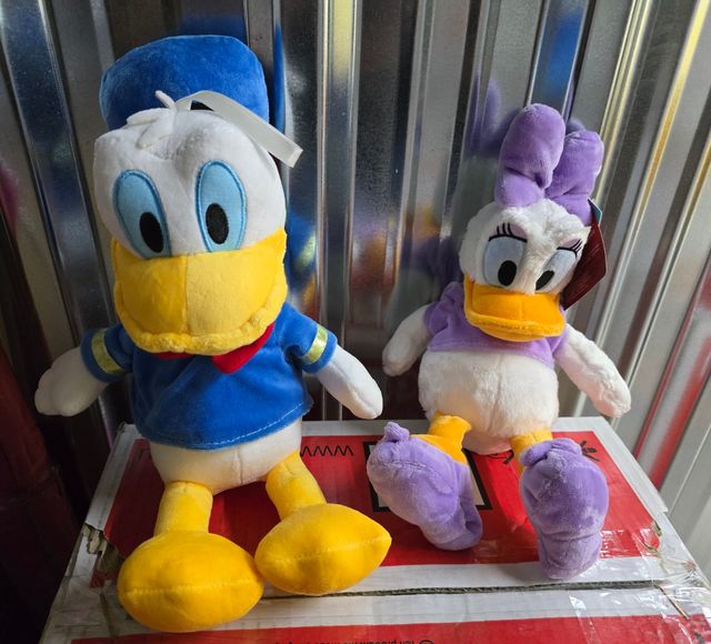 Peluches Donald y Daisy Disney
