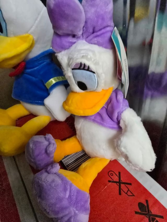 Peluches Donald y Daisy Disney