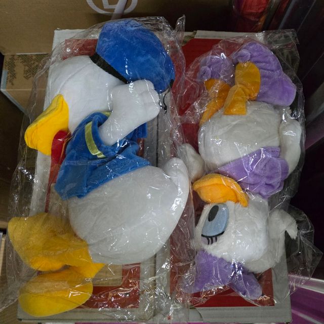 Peluches Donald y Daisy Disney