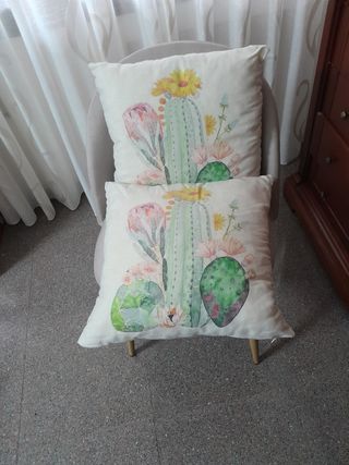 Cojines decorativos cactus