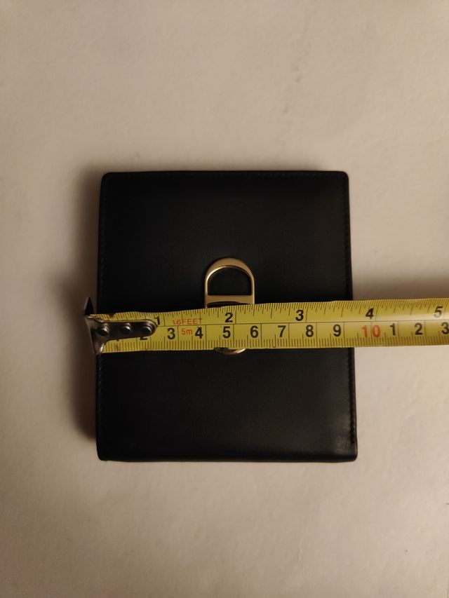 Billetero Christian Dior CD - Negro y Dorado