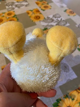 Peluche paperella gialla morbidissima