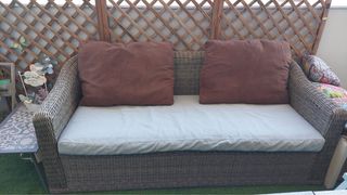 Cojines grandes sofá cama