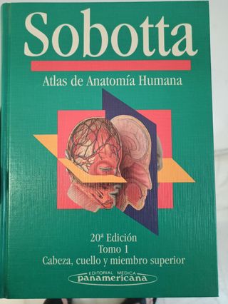 Atlas anatomía humana Sobotta. 