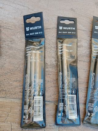 Brocas para hormigón