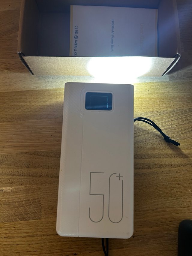 50000mAh Power Bank Batería Externa  Carga rápida