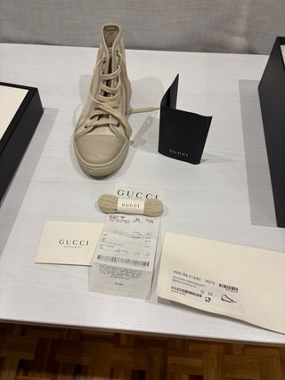 Zapatillas Gucci Beige