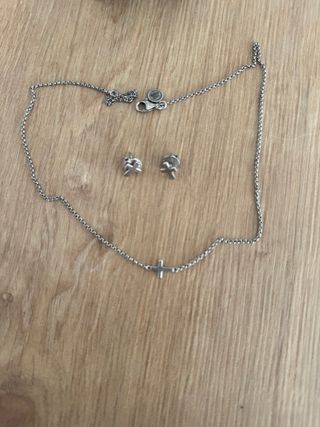 Collar y pendientes Aristocrazy plata
