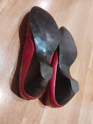 Zapatos Piel José Sáenz - Rojo - 39