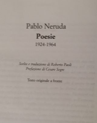 Paolo Neruda Poesie Corriere della Sera