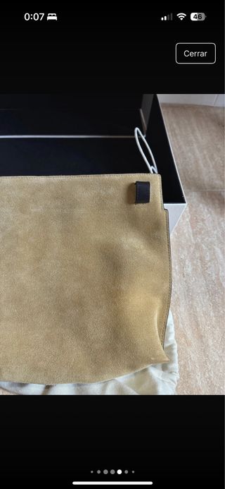 Cartera Loewe Amazona beige