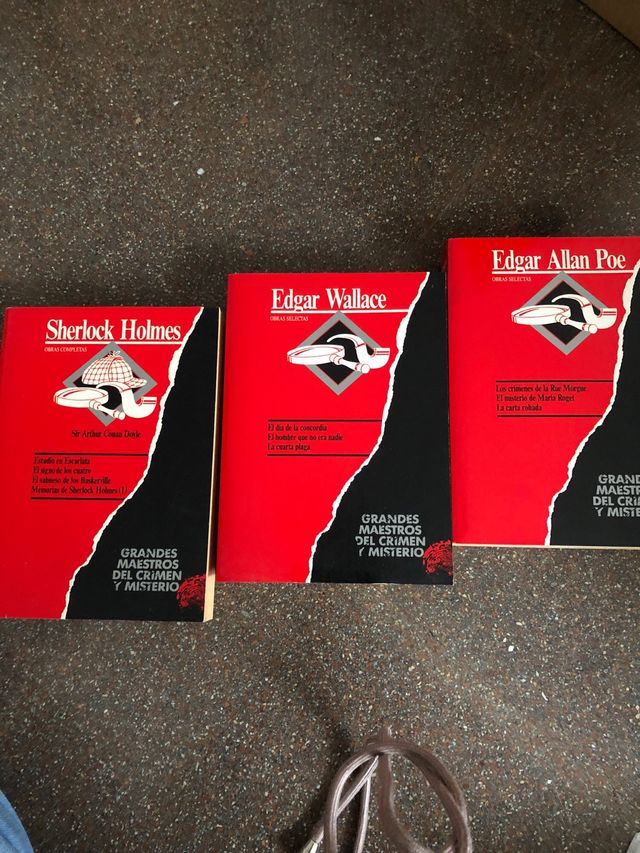 Triologia de grandes maestros del crimen