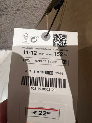 Vestido marrón y multicolor