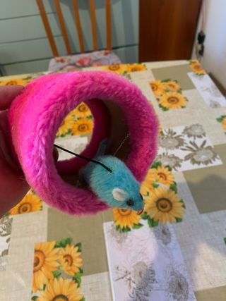 Gioco tunnel gattino - rosa
