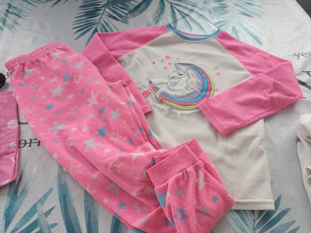 Pijama Unicornio Niña Polar