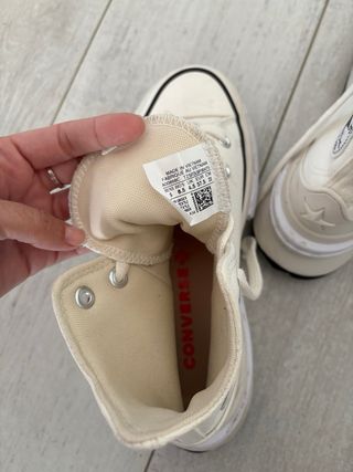 Converse Chuck Taylor blancas 37,5