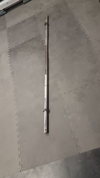 Barra salter 180cm, para rack discos 30mm,peso 10k