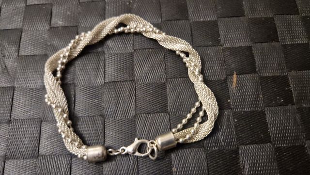 Braccialetto Argento - Intrecciato