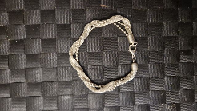 Braccialetto Argento - Intrecciato