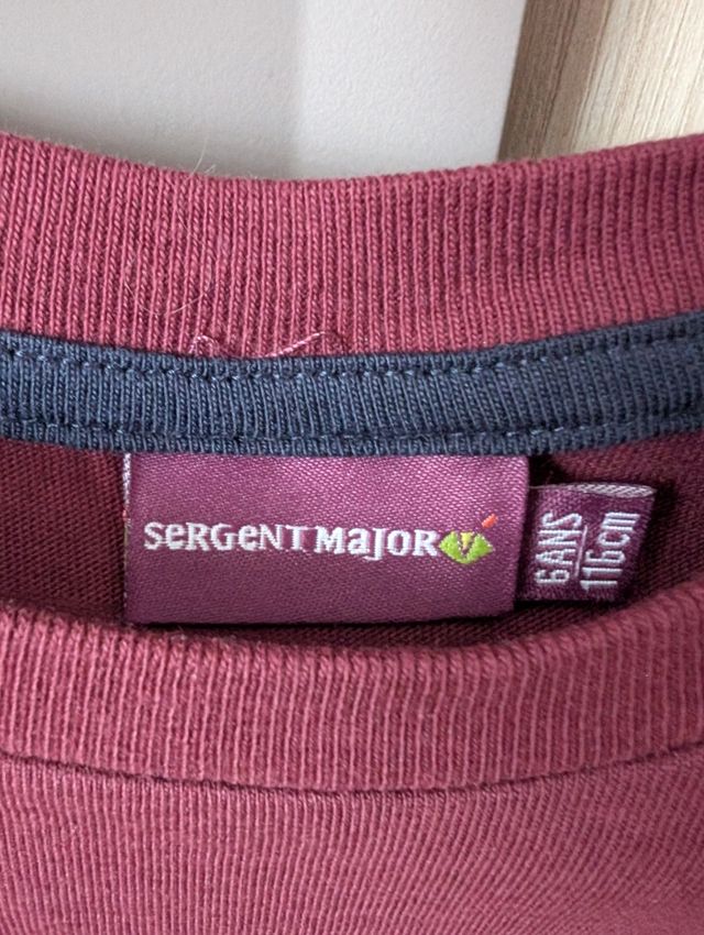 Camiseta rugby niño lentejuelas