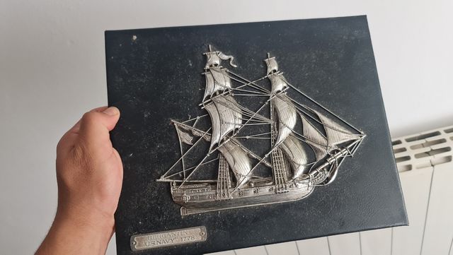 Cuadro Bergantia US Navy 1778. Colecionista