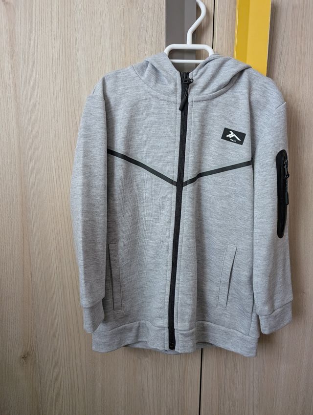 Sudadera Tenth niño gris talla 6
