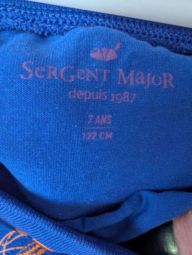 Pijama niño Sergeant Major 7 años