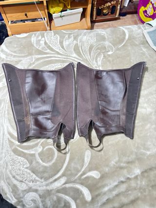 Polainas equitación marrones