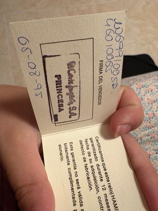 Reloj Hamilton dorado vintage