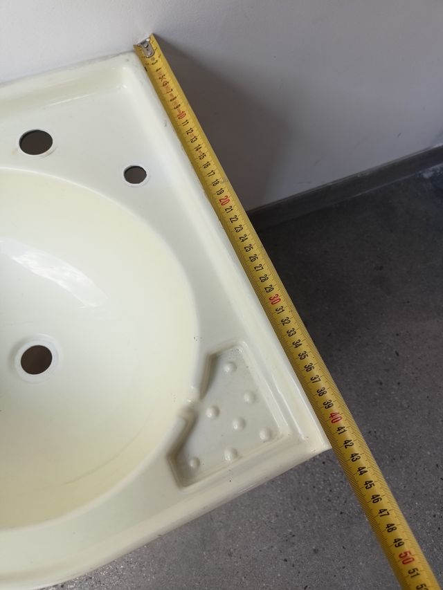 Lavabo Esquinero Con Mueble Para Baño