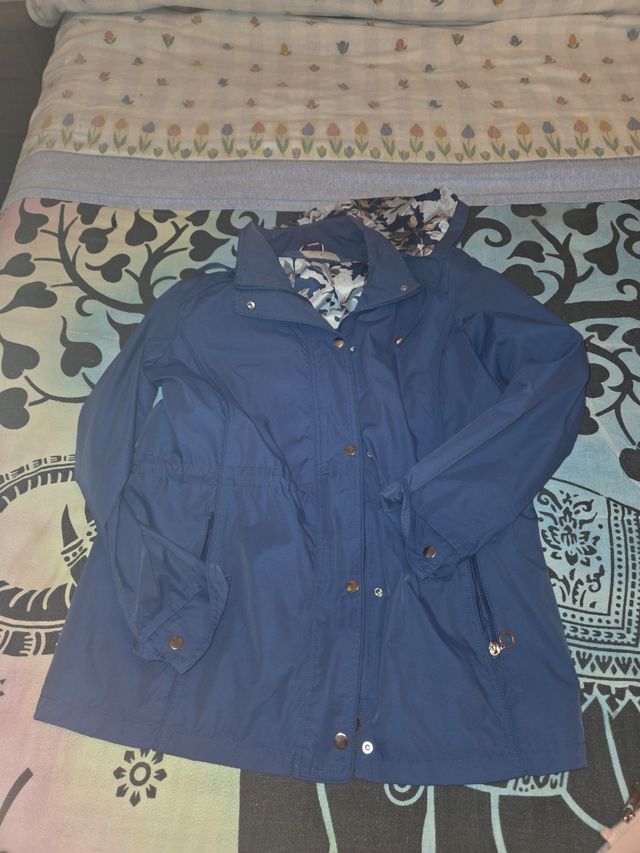 Chaqueta azul talla L