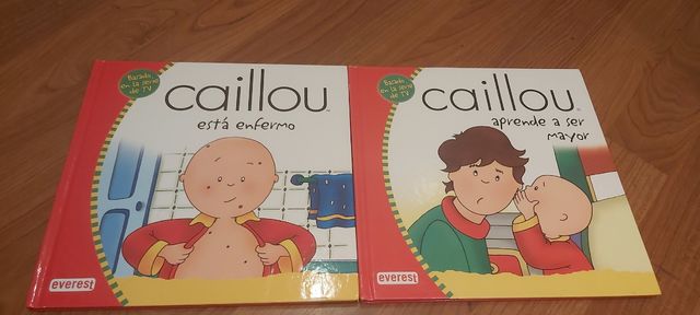 Libros Caillou y otros libros infantiles