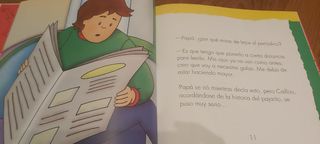 Libros Caillou y otros libros infantiles