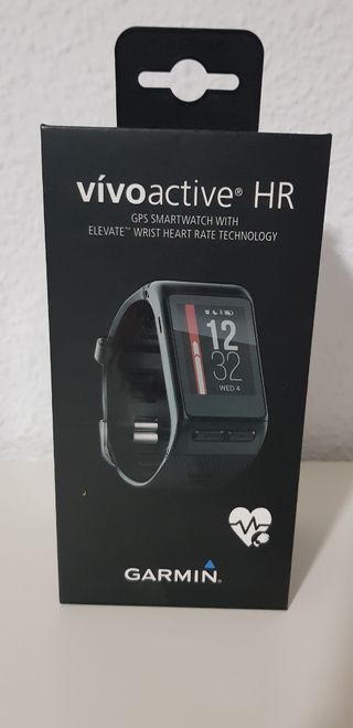 Garmin Vívoactive HR - Reloj deportivo negro