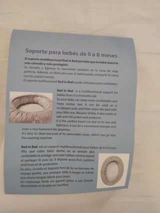 Cuna nido bebé Cambrass