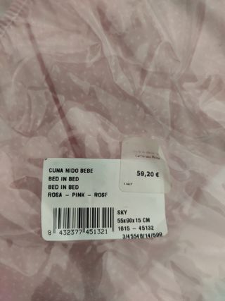 Cuna nido bebé Cambrass