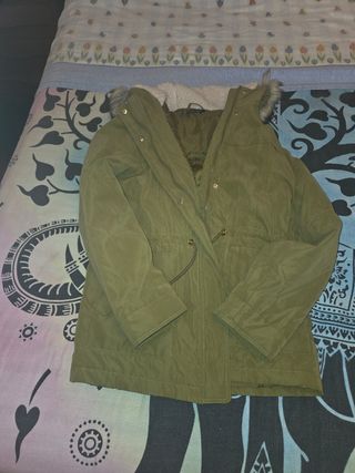Parka militar verde - Talla L