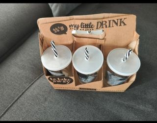 6 Vasos de bebida