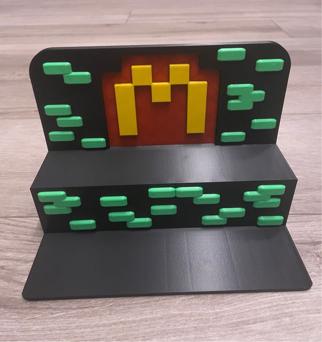 Schermo McDonalds 3D Minecraft