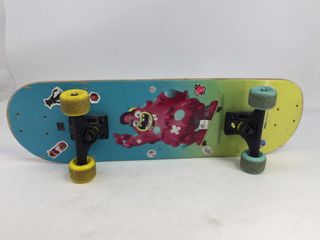 monopatin decathlon skateboard completo niños 3-7 años play 120 skate