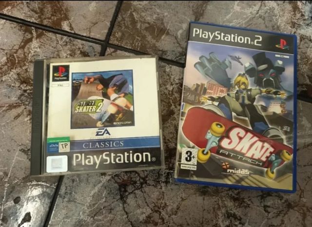 PS2 (PlayStation 2): Skate 2 & Skate Attack