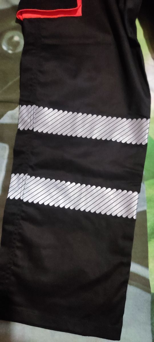 Pantalon Trabajo - Negro/Naranja - Talla 44 L