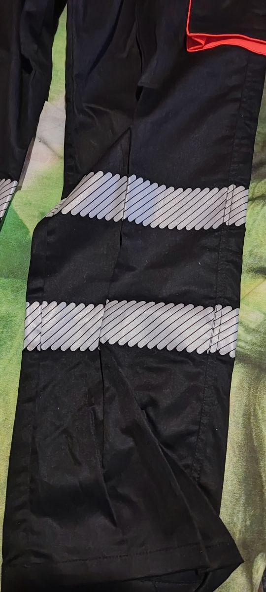 Pantalon Trabajo - Negro/Naranja - Talla 44 L