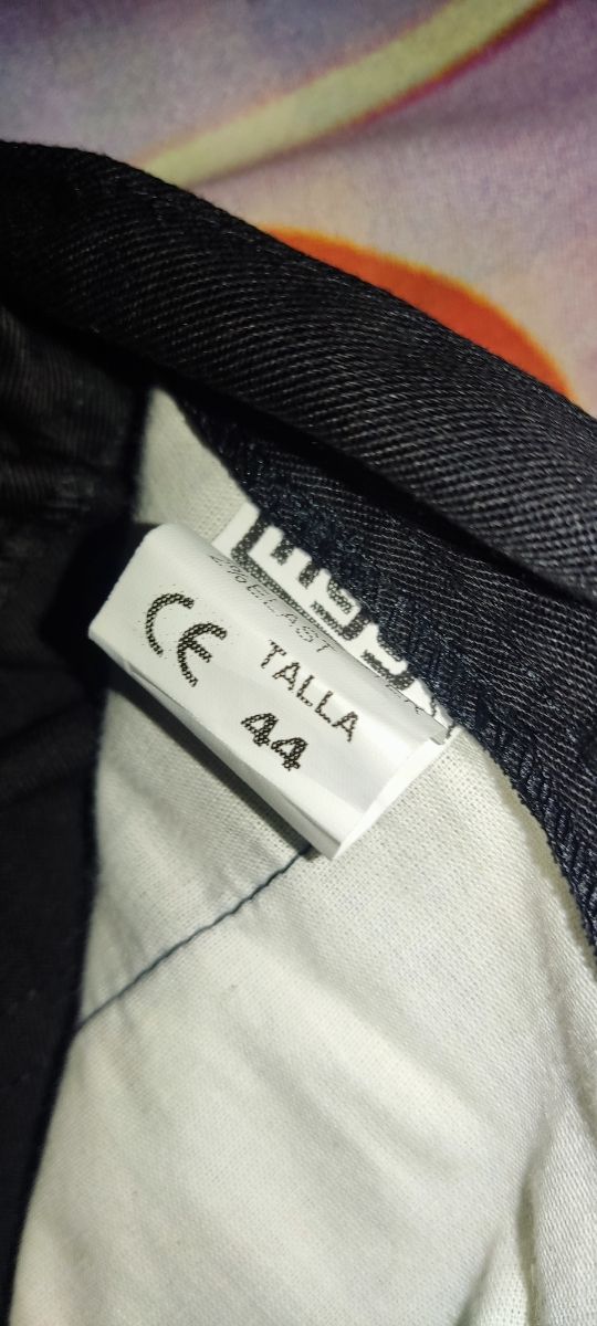 Pantalon Trabajo - Negro/Naranja - Talla 44 L