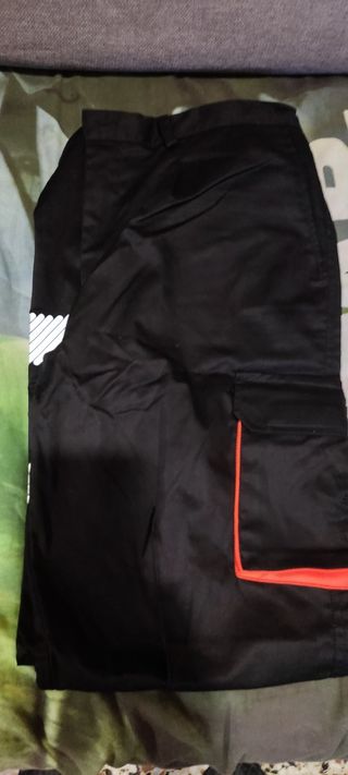Pantalon Trabajo - Negro/Naranja - Talla 44 L
