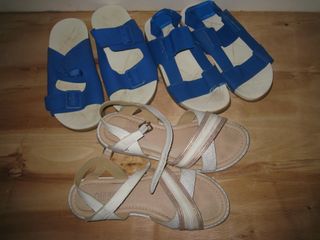 3 pares de chanclas ZARA y OH!GIRL – 36/37