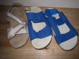 3 pares de chanclas ZARA y OH!GIRL – 36/37