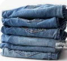 12 pantalones vaqueros azules